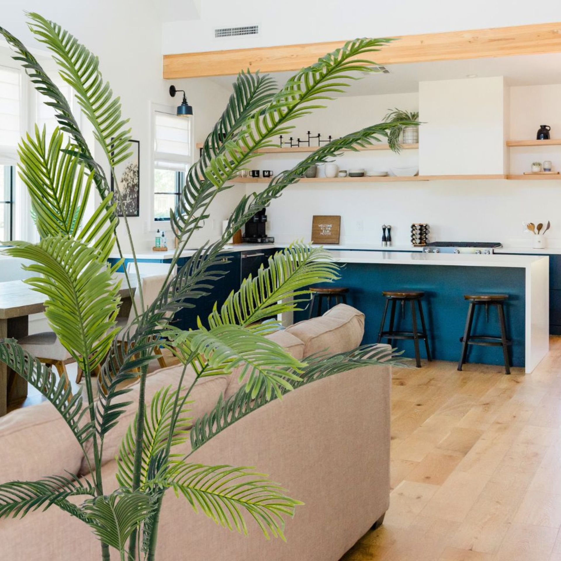 Штучна рослина "Palm Tree", 182 см, озеленення кухні вітальні