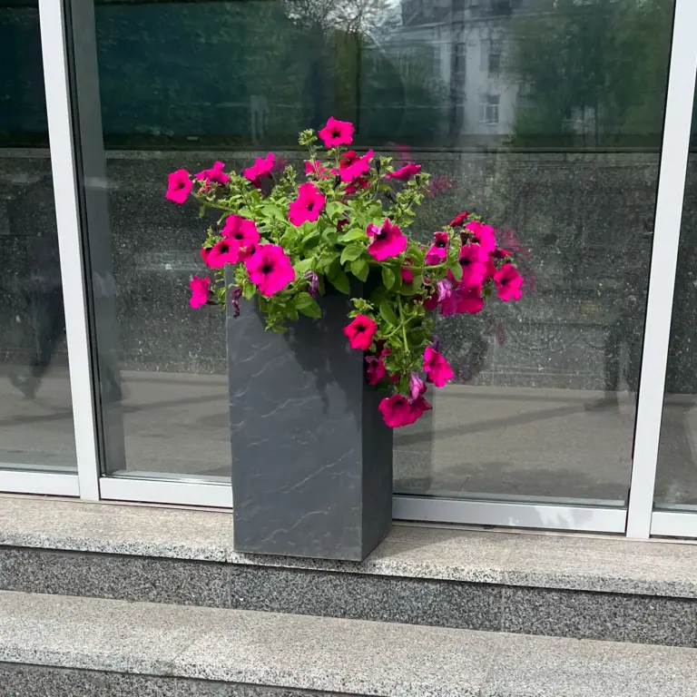 Кашпо “Кампания”, 28×28×60 см