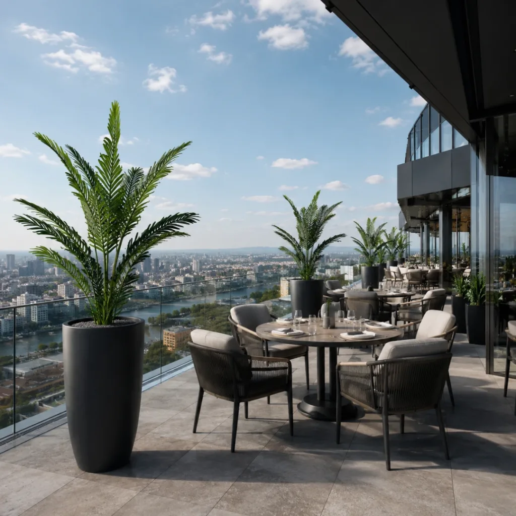 Planter Engard “Torino”, 54x54x100 cm