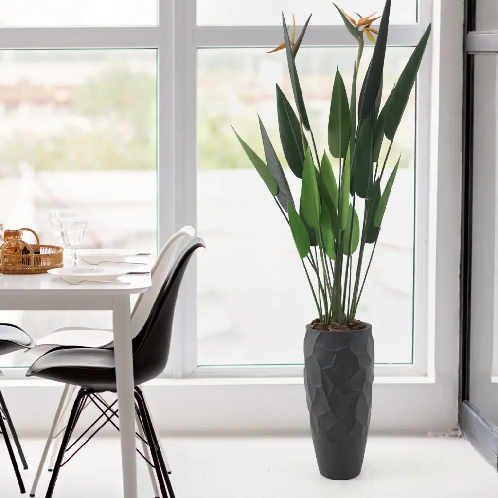 Artificial Plant Strelitzia 120 cm, in a planter