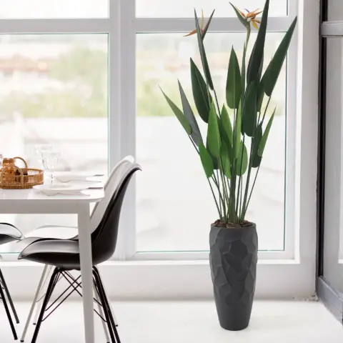 Artificial Plant Strelitzia 120 cm, in a planter
