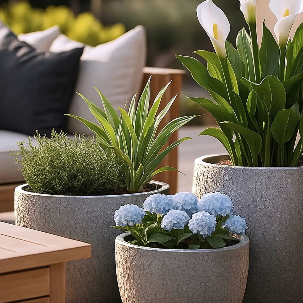 Decorative planter Engard “Sintra”, 59.5×59.5×58 cm