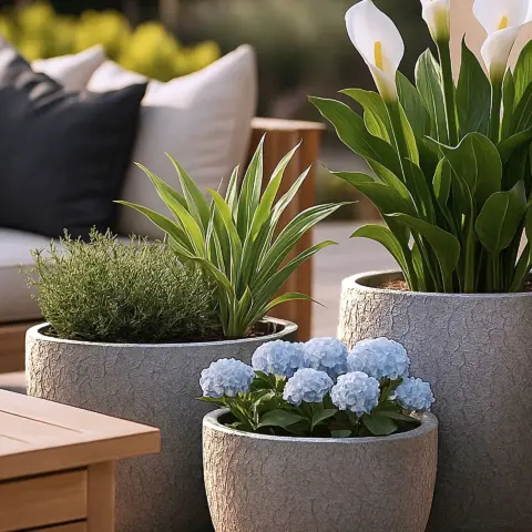 Decorative planter Engard “Sintra”, 59.5×59.5×58 cm