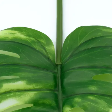 Штучне листя Engard Monstera Alba, 71 см